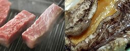 ちょっと贅沢に!天然アワビ・国産牛の食せる宿